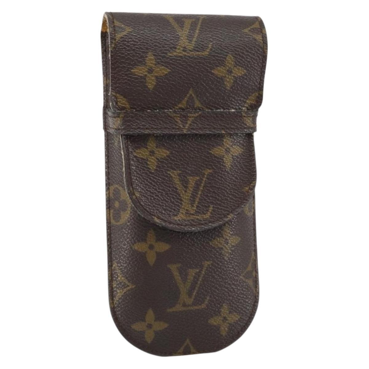 Louis Vuitton Monogram Etui Lunette Rabat Glasses Case M62970 Lv Auth 157620